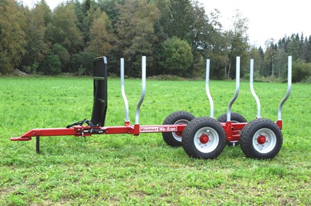 We-5 4G trailer with frame steering